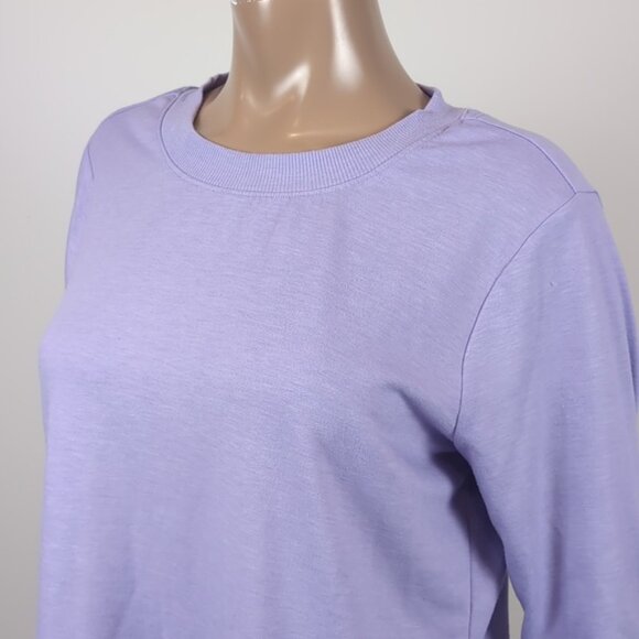 RBX No Sweat Long Sleeve Ruched Cut Out Activewear Tunic Top Sweatshirt - Picture 7 of 14